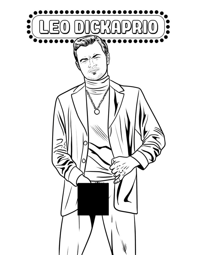 Huge Dicks Coloring Book Erotic Sexual Adult Entertainment Novelty Gift
