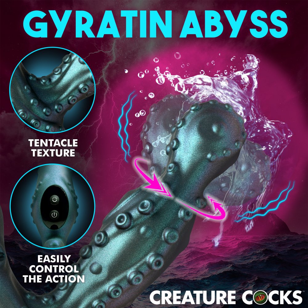 Octoprobe Gyrating Prostate Vibrator Anal Adult Sex Toy