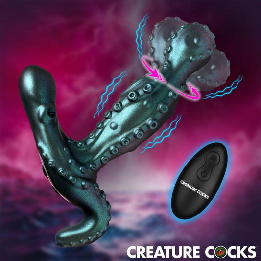 Octoprobe Gyrating Prostate Vibrator Anal Adult Sex Toy