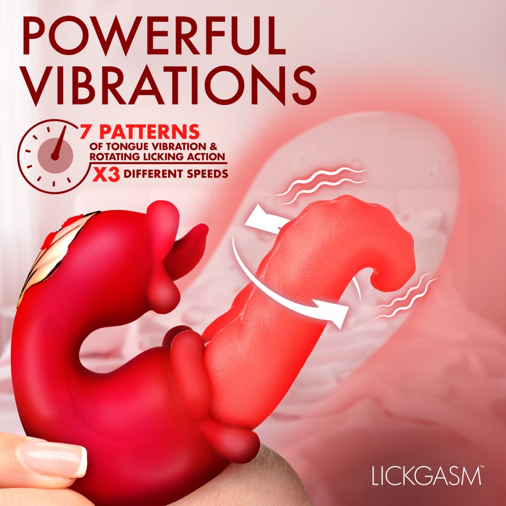 Lick Lasher Licking Vibrator Adult Sex Toy For Her