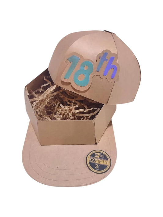 Baseball Cap gift box, Hat Treat Gift Box