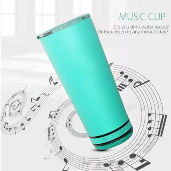 Bluetooth Speaker Tumbler Red 17oz I don't get drunk I get awesome Personalized