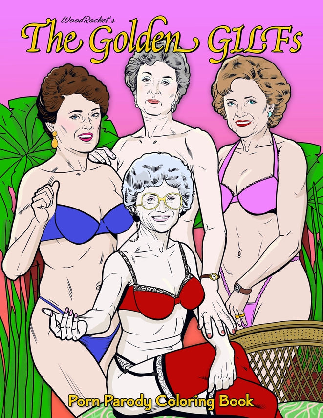 Golden Gilfs P0rn Parody Coloring Book Erotic Entertainment Sensual Adult