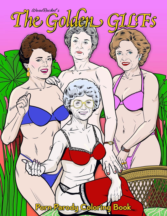 Golden Gilfs P0rn Parody Coloring Book Erotic Entertainment Sensual Adult