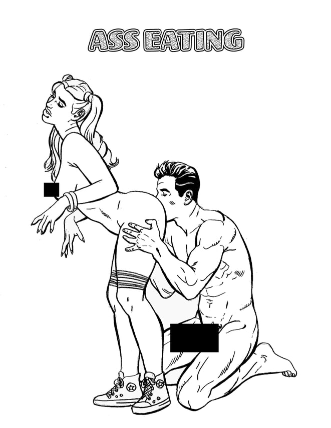 Filthiest Fucking Coloring Book 2nd Edition Erotic Sex Novelty Gift