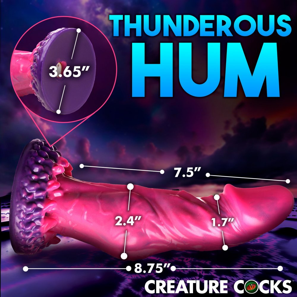 Creature Cocks: Xenox Vibrating Silicone Dildo with Remote Adult Sex toy