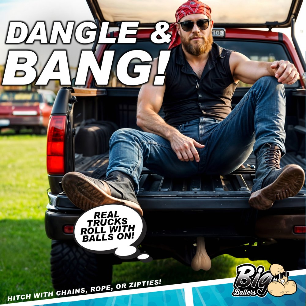 Large Truck Nuts - Light Hitch Accessories