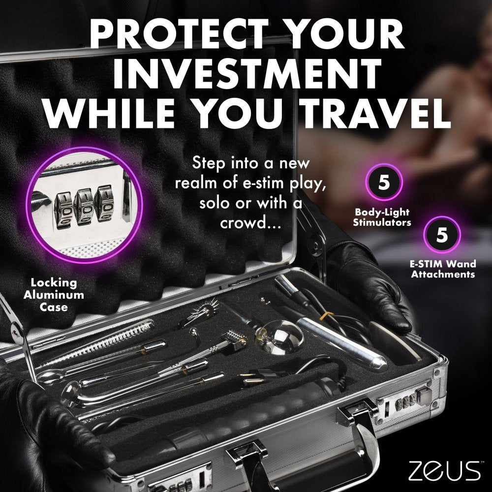 Ultimate Edition Violet Wand Set Adult Bondage Sex Toy Kit