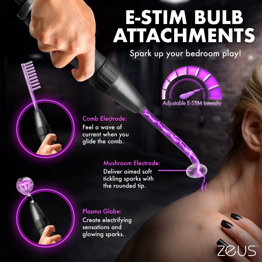 Ultimate Edition Violet Wand Set Adult Bondage Sex Toy Kit