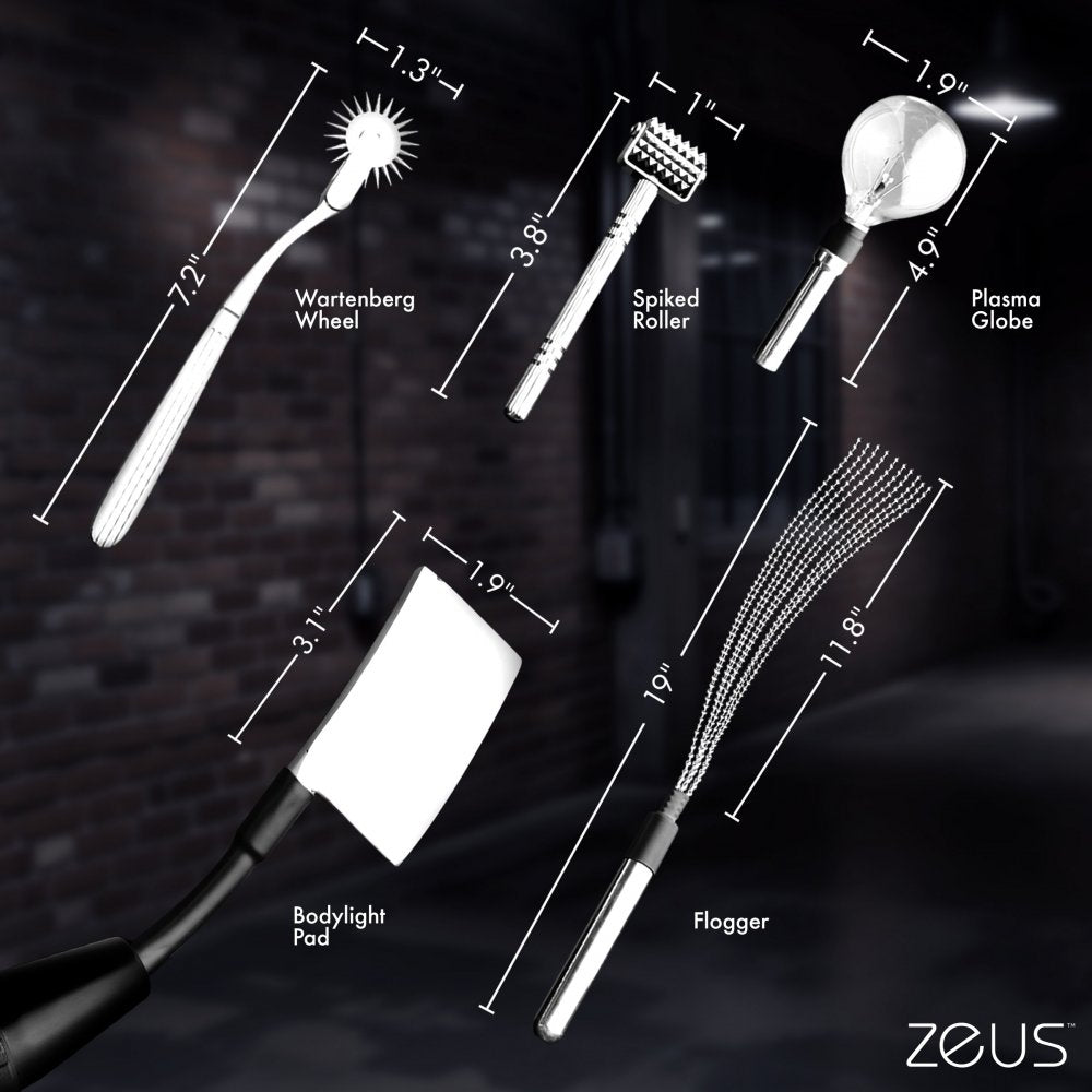 Ultimate Edition Violet Wand Set Adult Bondage Sex Toy Kit