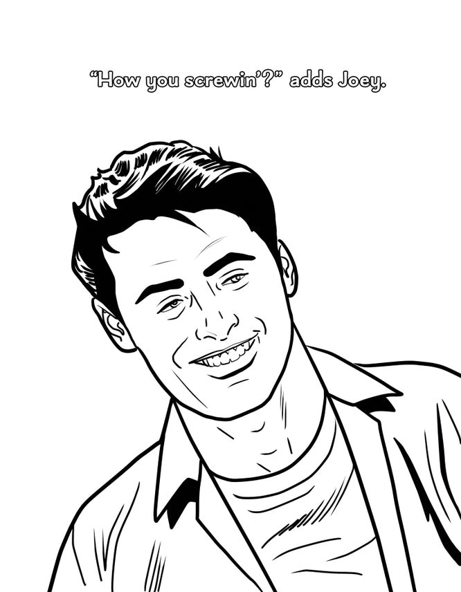 Friends with Benefits Porn Parody Coloring Book Adult Erotic Novelty Gift