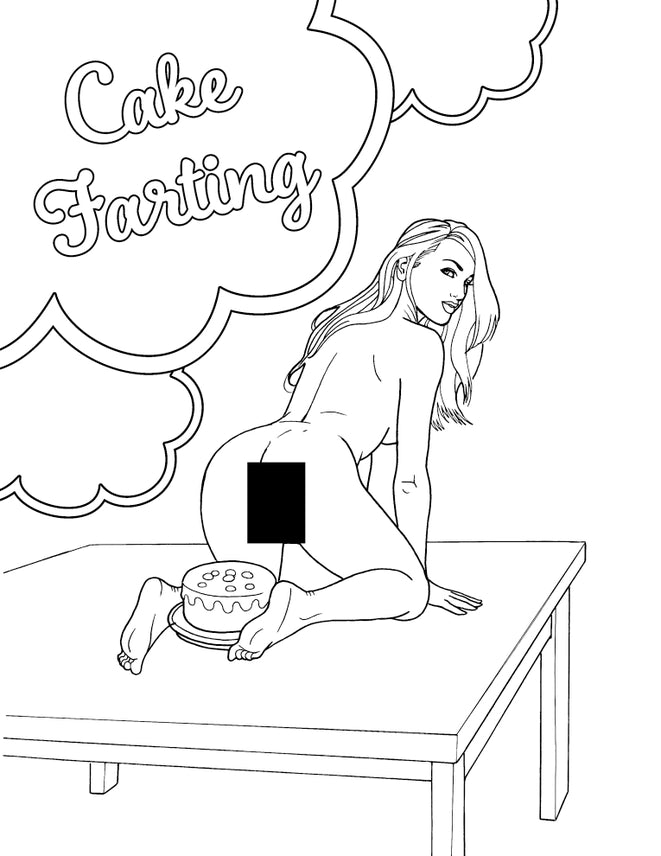 Wood Rocket The Dirtiest Coloring Book Ever Adult Novelty