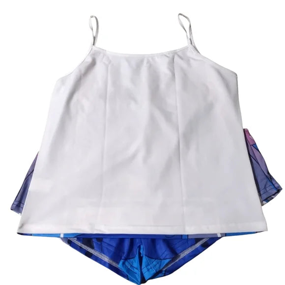 Pajama Set Top and Short Bottom womens XL